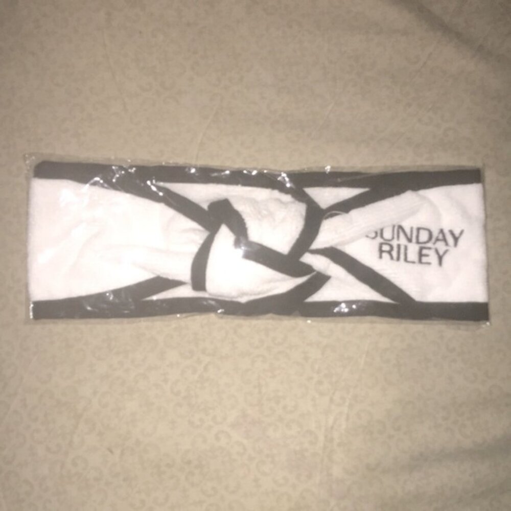 NEW Sunday Riley Spa Terry Headband